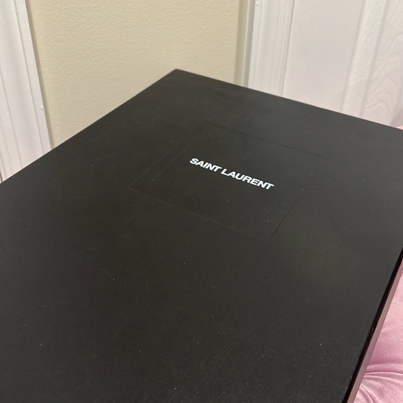 Saint Laurent Billy Platform Ankle Bootie Brand New Size 37.5 - Picture 7 of 10